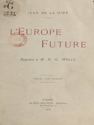 cover image of L'Europe future